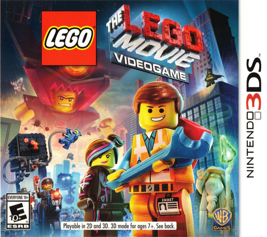 LEGO Movie Videogame box art for Nintendo 3DS